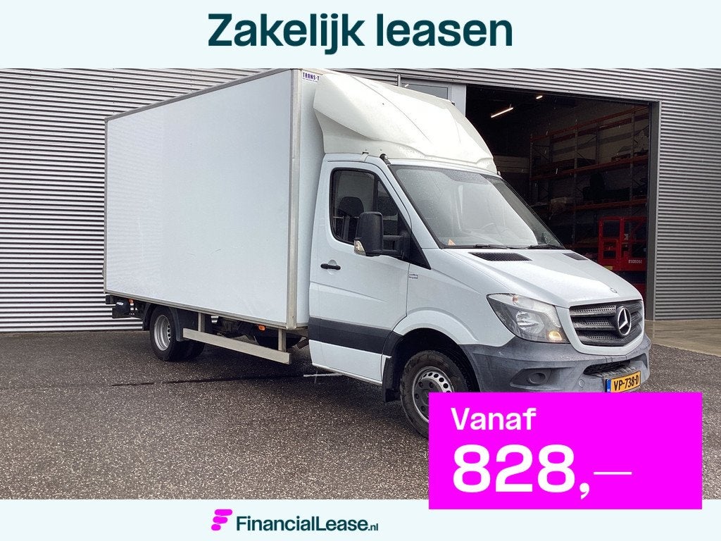 Mercedes-Benz Sprinter 516 2.2 CDI Bakwagen Laadklep/ Euro 6, Gebruikt, Euro 6, 4 cilinders, Wit