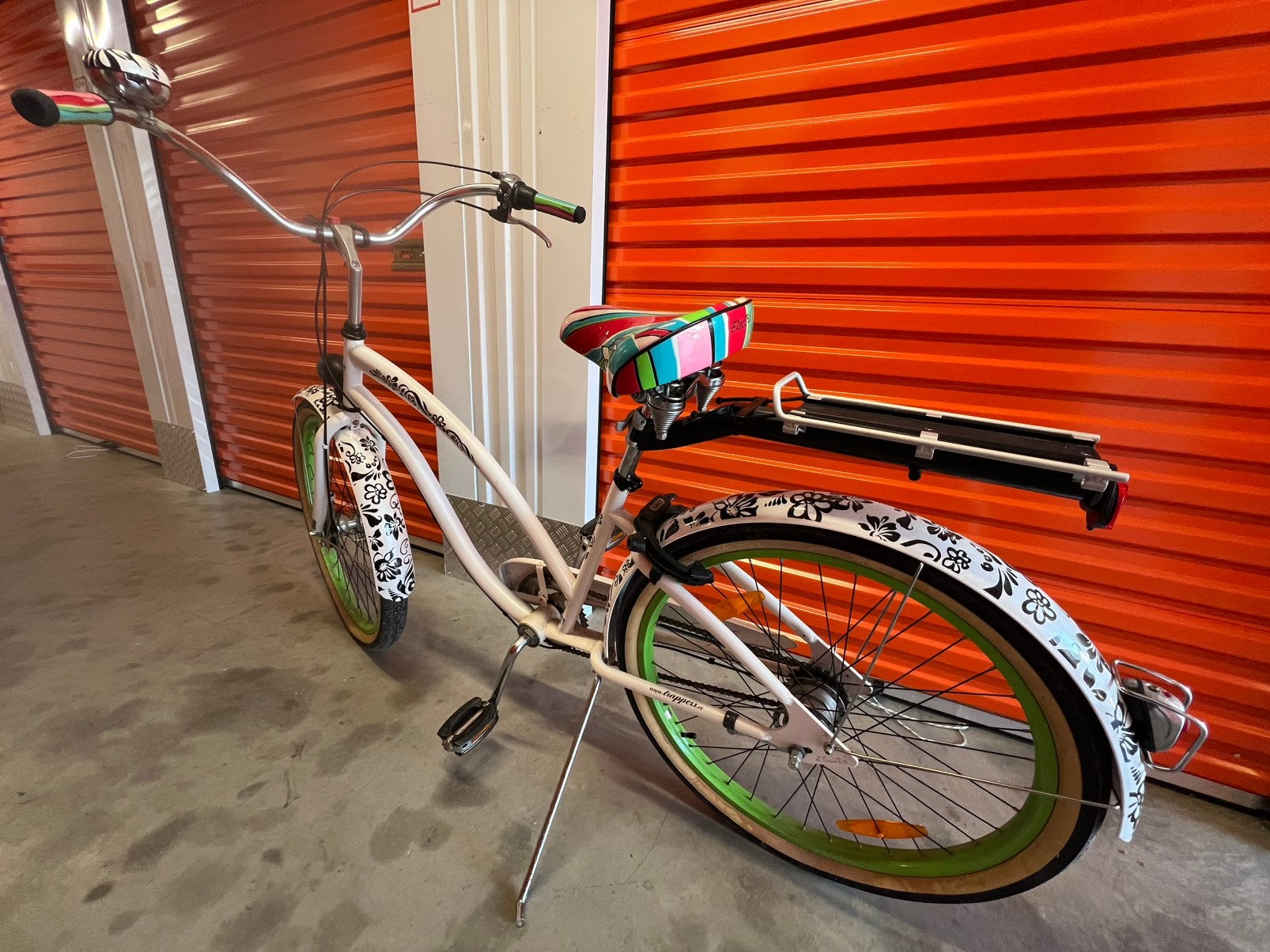 Cruiser zowel voor dames/heren met mooie kleur combinatie, Ophalen, Gebruikt, Staal