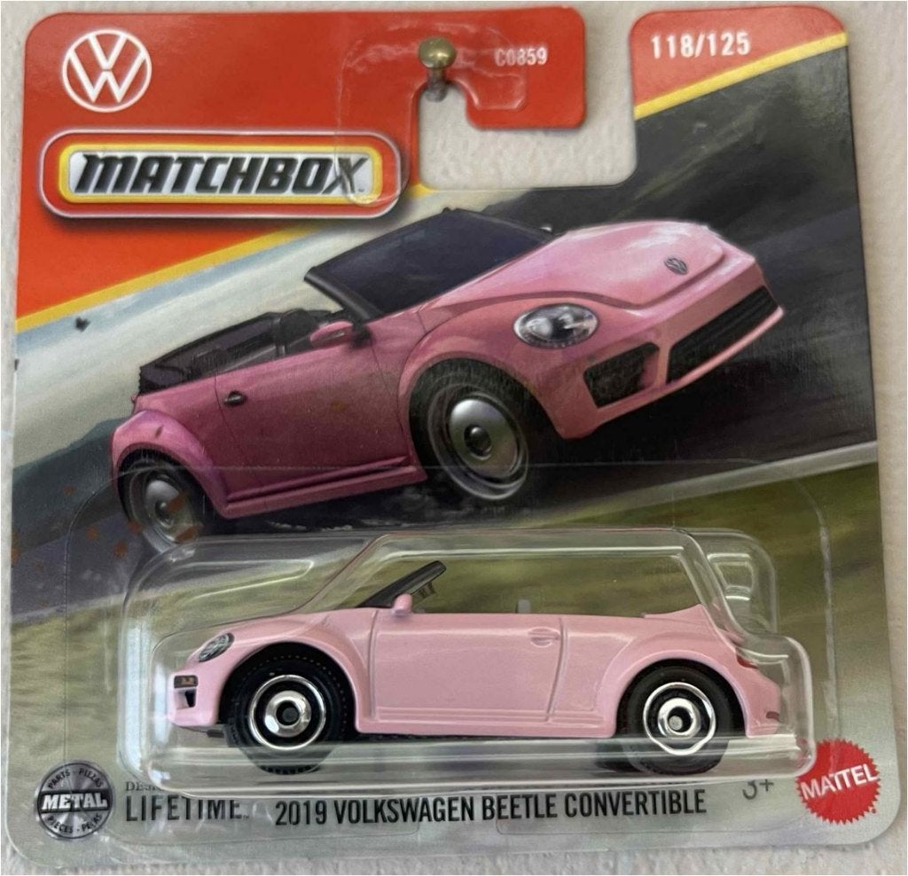 Matchbox 2019 Volkswagen Beetle Convertible, Ophalen of Verzenden, Nieuw