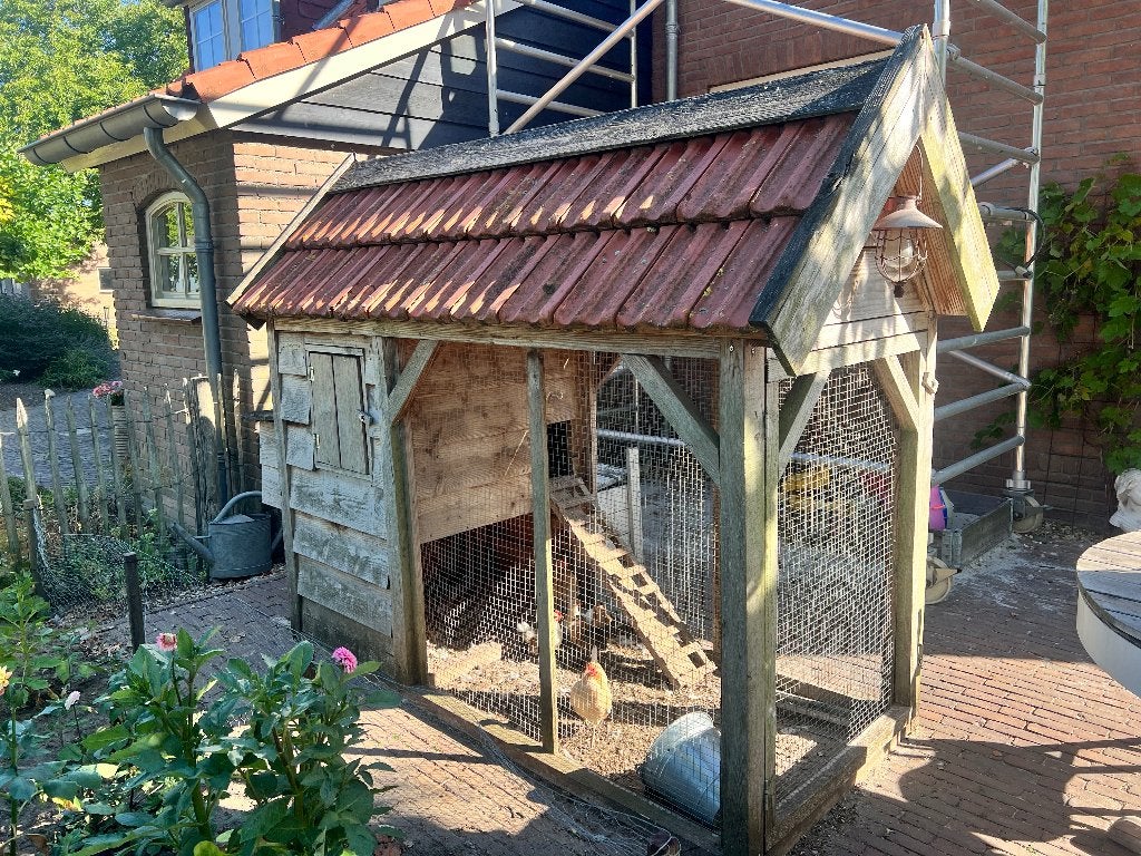 Kippenhok met of zonder kippen, Ophalen, Gebruikt, Kippenhok of Kippenren