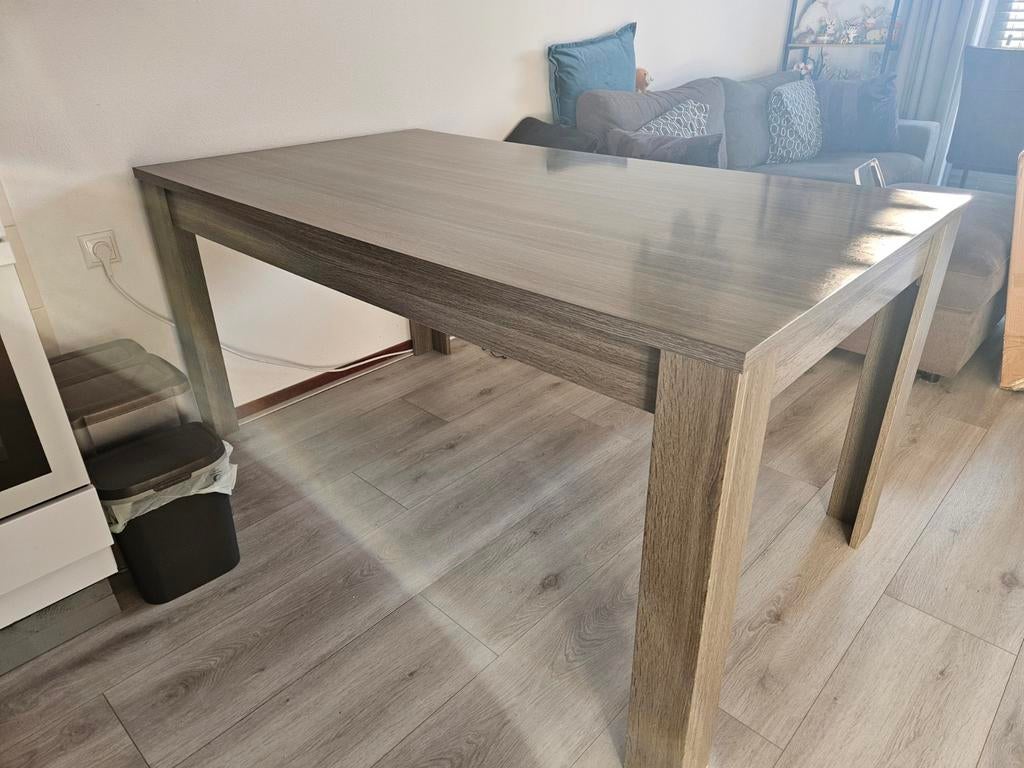 Tafel. L160xB90xH79 zgan., Huis en Inrichting, Tafels | Eettafels, Ophalen, Zo goed als nieuw, Rechthoekig, 50 tot 100 cm
