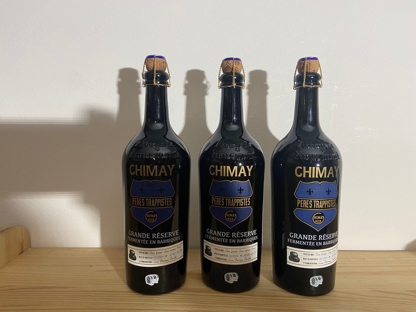 Chimay Grande Reserve Fermentee Barriques 2024, Ophalen of Verzenden, Nieuw, Flesje(s), Overige merken