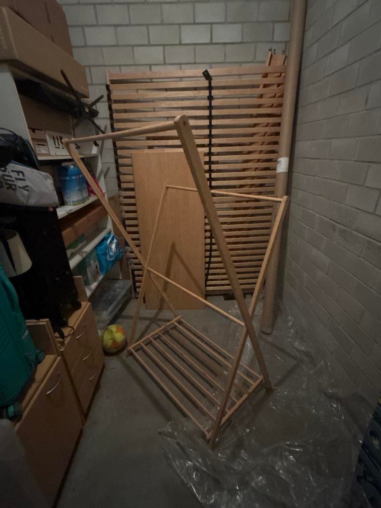 Houten wasrek / droogrek, Ophalen of Verzenden, Zo goed als nieuw