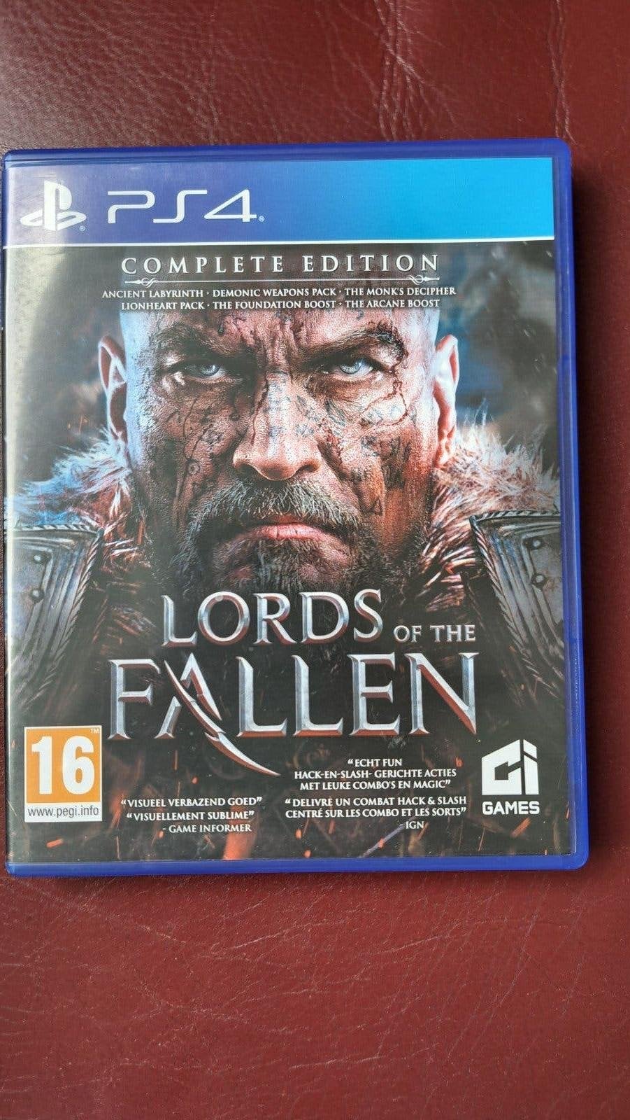 Lords of the Fallen - PS4 (Complete Edition), 1 speler, Ophalen of Verzenden, Zo goed als nieuw, Role Playing Game (Rpg)