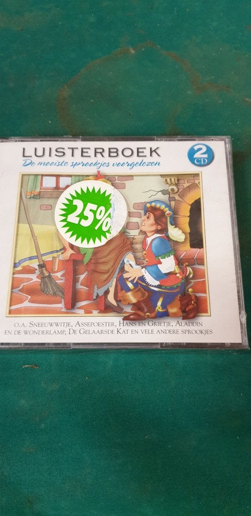 cd luisterboek 2 cds, Ophalen of Verzenden