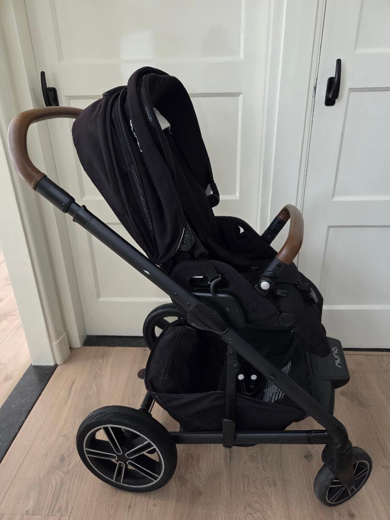 Kinderwagen Nuna Mixx Next, Kinderen en Baby's, Gebruikt, Verstelbare duwstang, Combiwagen, Ophalen