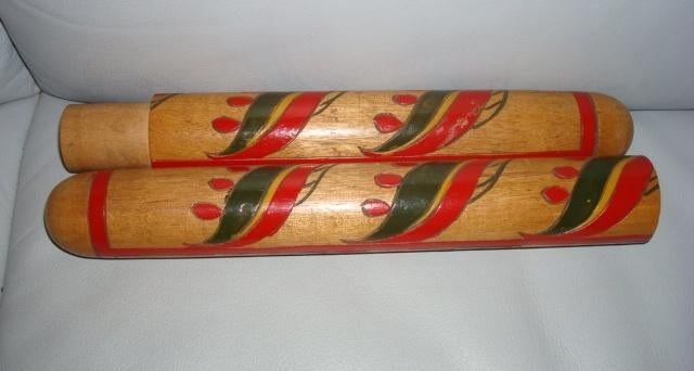 Breipen Houder Koker Hout, Antiek en Kunst, Ophalen of Verzenden