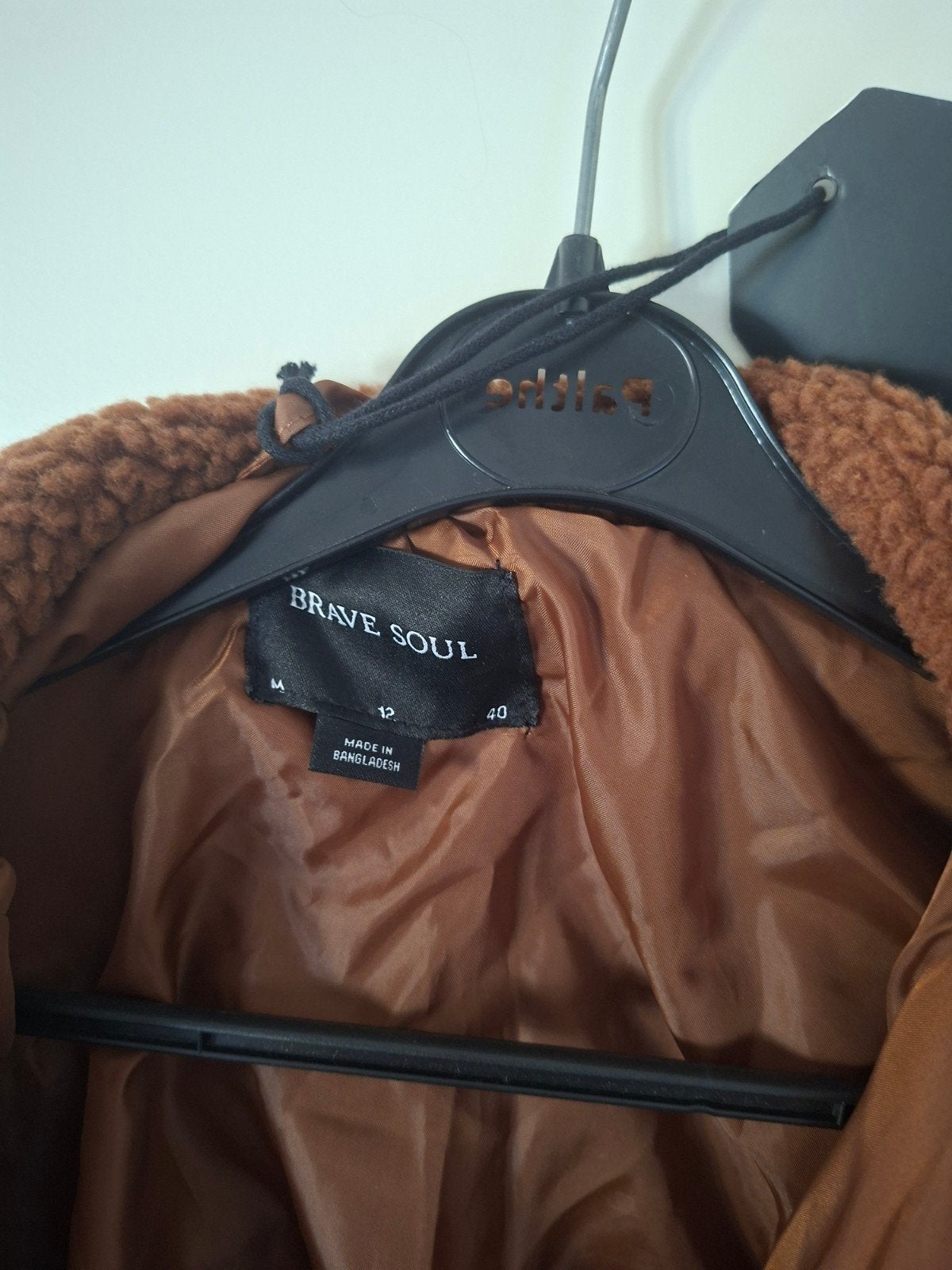 Brave Soul Teddy Jas Bruin - Maat 40, Maat 38/40 (M), Bruin, Verzenden, Nieuw
