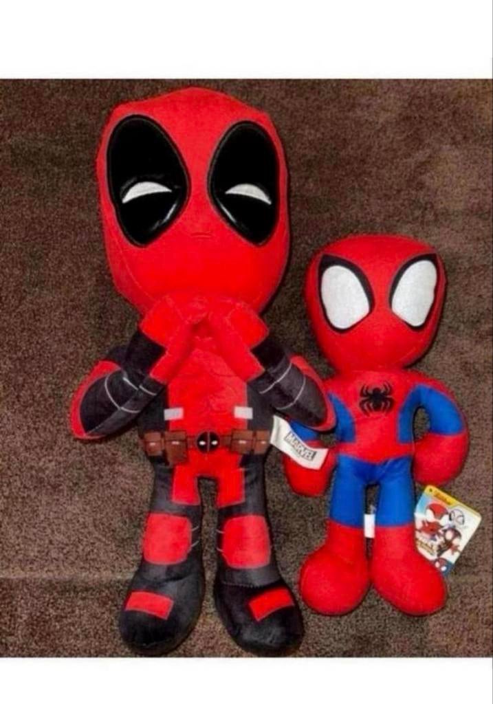 Nieuwe Spider-Man en Deadpool knuffels - Marvel, Overige merken, Overige karakters, Nieuw, Ophalen of Verzenden