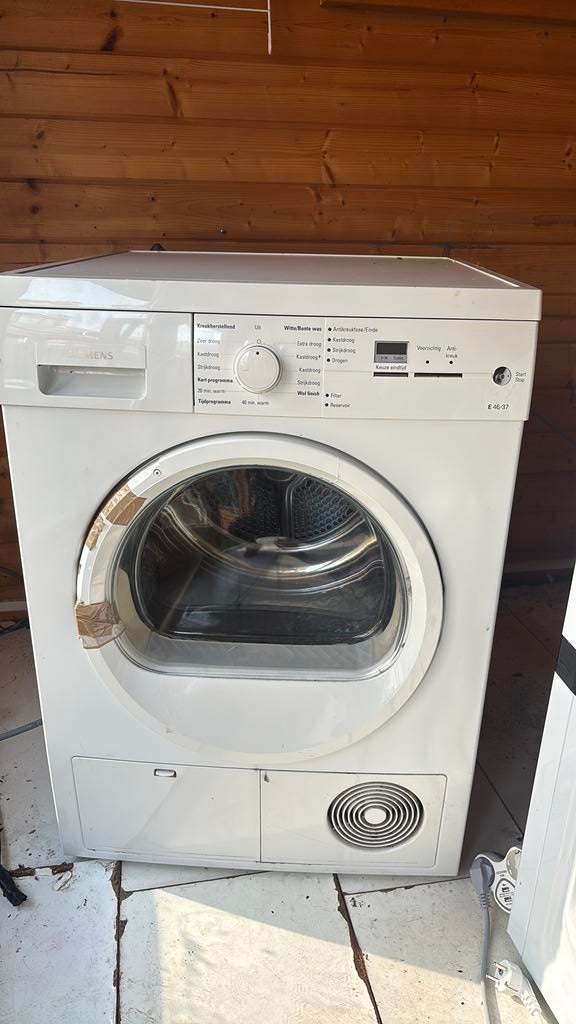 Siemens wasdroger E46•37, Witgoed en Apparatuur, Wasdrogers, Ophalen of Verzenden, Zo goed als nieuw, Condens