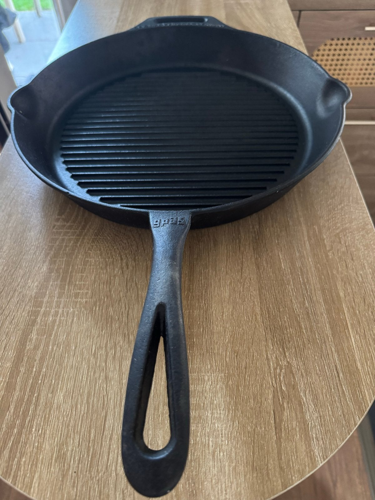 Petromax GP35 Grillpan Gietijzer - Nieuwe skillet, Nieuw, Ophalen of Verzenden, Braadpan, Gietijzer