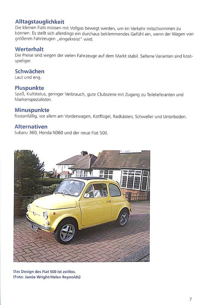 Fiat 500 & 600, Verzenden