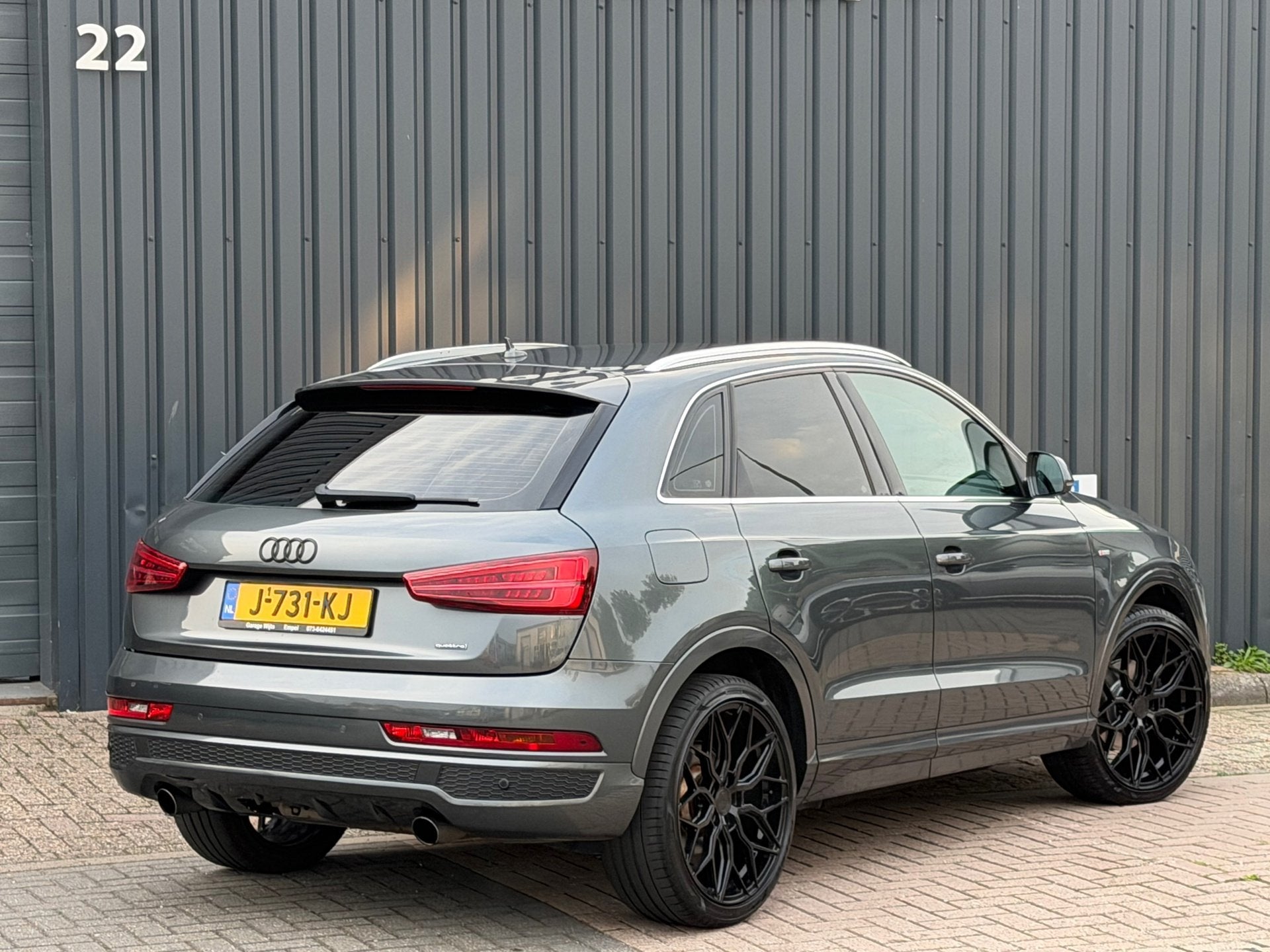 Audi Q3 2.0 TFSI quattro Sport Pro Line S|81.182km|SportStoe, Auto's, Automaat, 15 km/l, Gebruikt, Euro 6