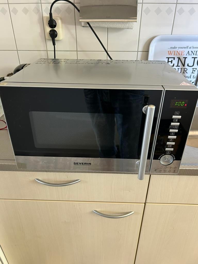 Severin combi oven, Witgoed en Apparatuur, Magnetrons, Ophalen, Combimagnetron, Gebruikt, Hete lucht
