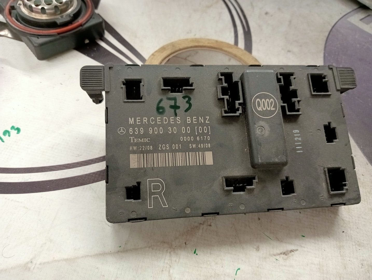 Centrale Deurvergrendelings Module van een Mercedes Vito, Auto-onderdelen, Gebruikt, -, Ophalen of Verzenden, -