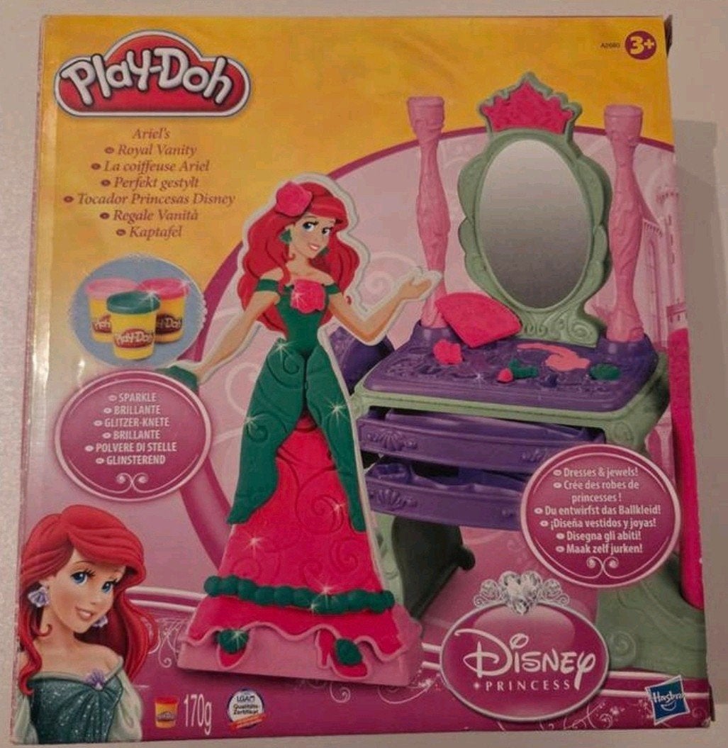Play-doh disney ariel's kaptafel met klei, Ophalen of Verzenden