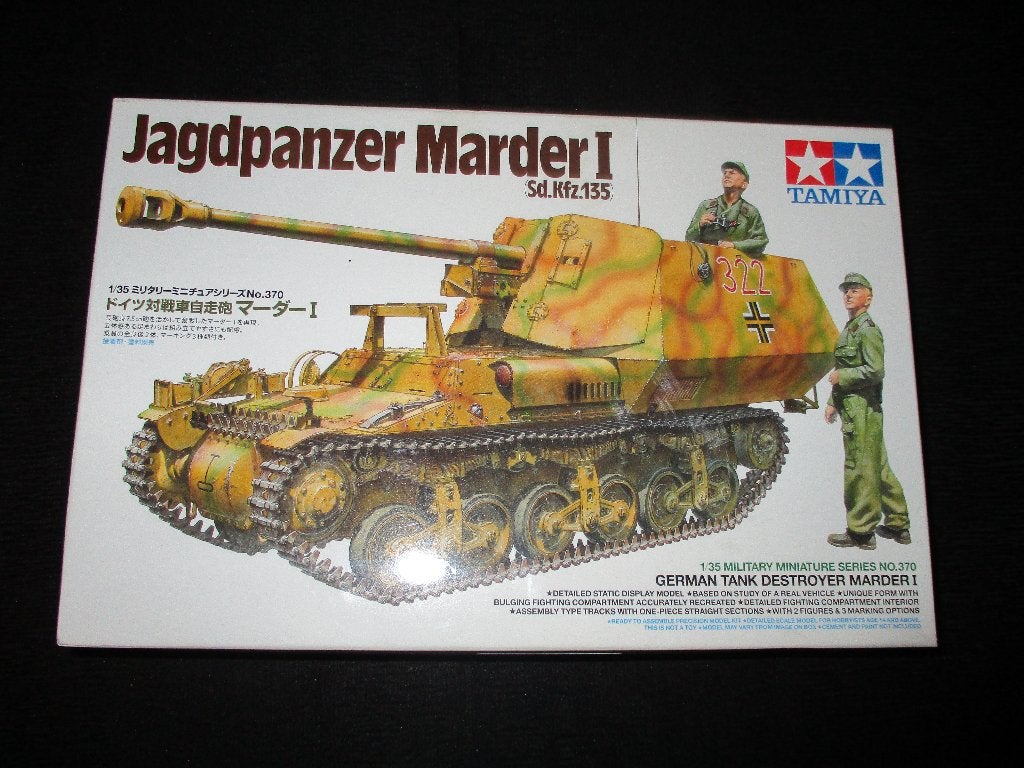 D-264,TAMIYA 1-35,NO,35370,Jagdpanzer Marder I Sd.Kfz. 135, Overige merken, 1:32 tot 1:50, Overige typen, Nieuw