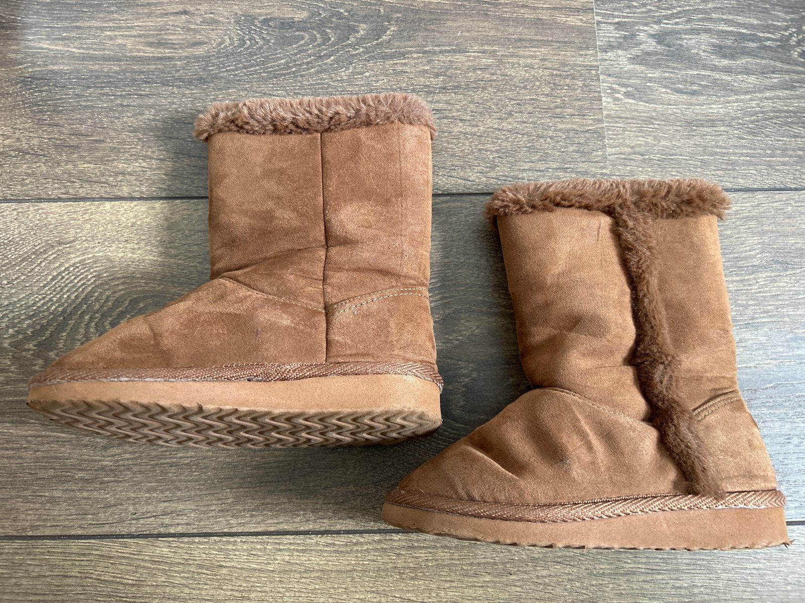 H&M Bruine Laarzen voor Kinderen - Maat 26/27, Ophalen of Verzenden, Gebruikt, Jongen of Meisje, Laarzen
