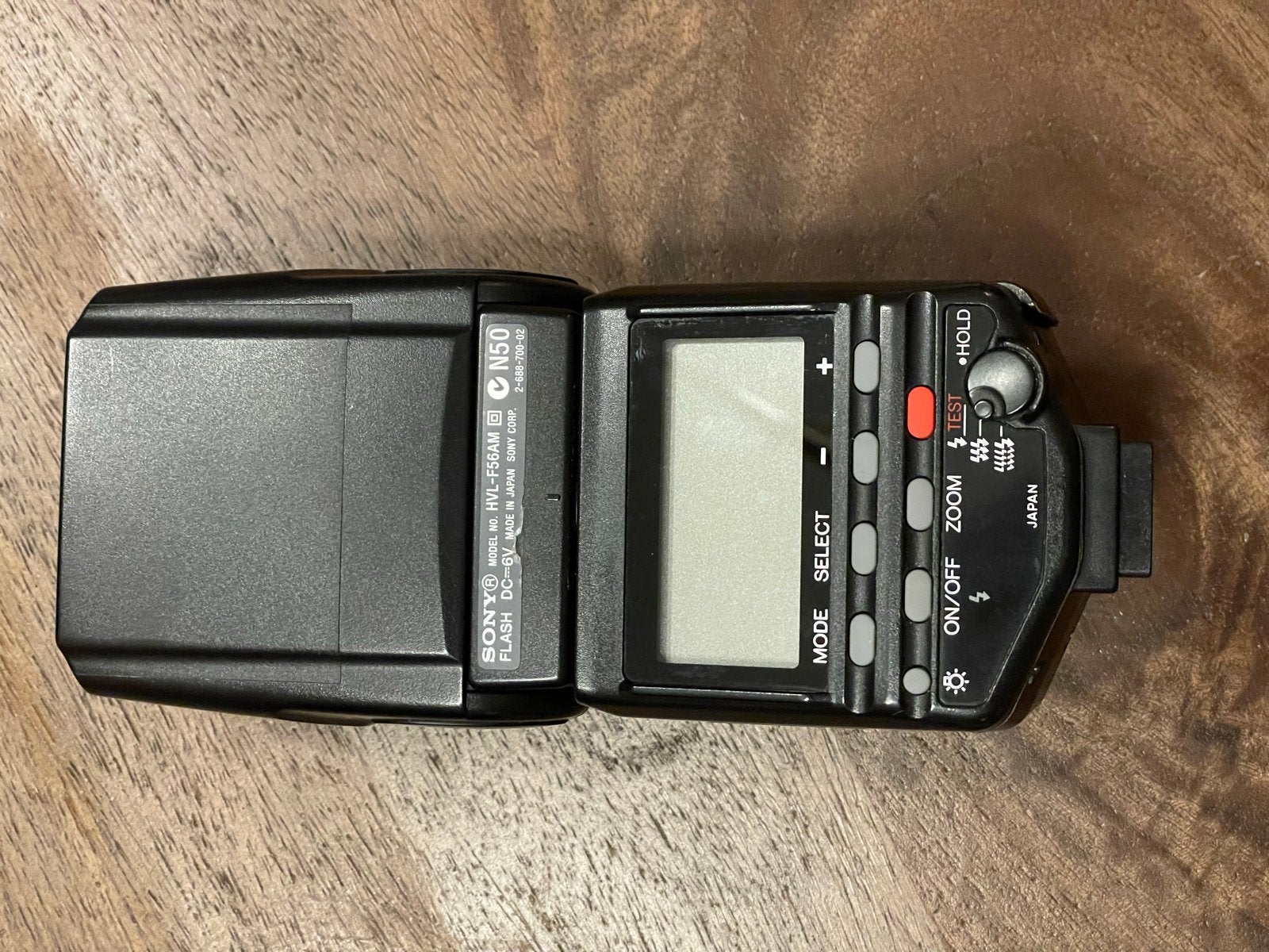 Sony HVL-F56AM Externe Flitser voor Sony Alpha, Kantelbaar, Externe flitser, Ophalen of Verzenden, Zo goed als nieuw