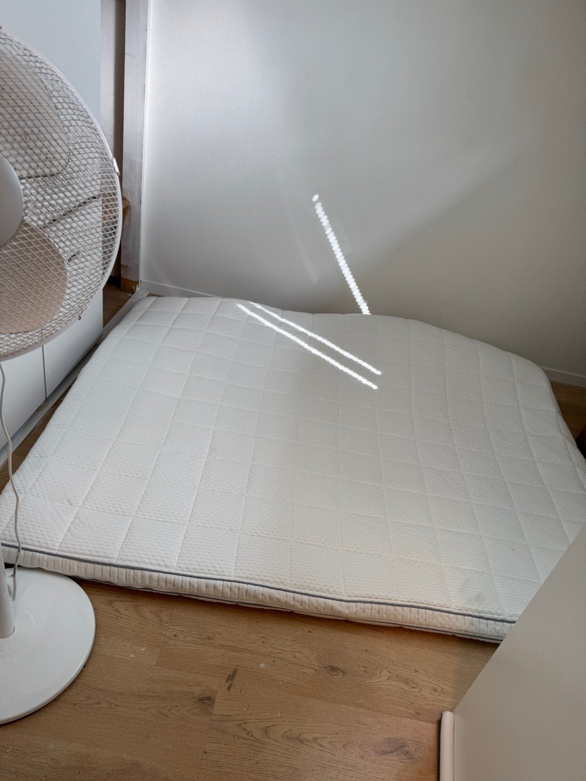 Topdekmatras, Ophalen, Tweepersoons, Zo goed als nieuw, 200 cm