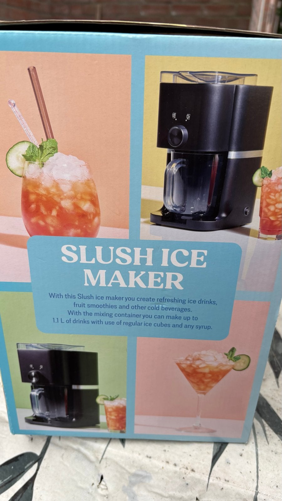 Slush Ice Maker - Perfect voor koude dranken en smoothies, Huis en Inrichting, Ophalen, Overige typen, Kunststof, Nieuw