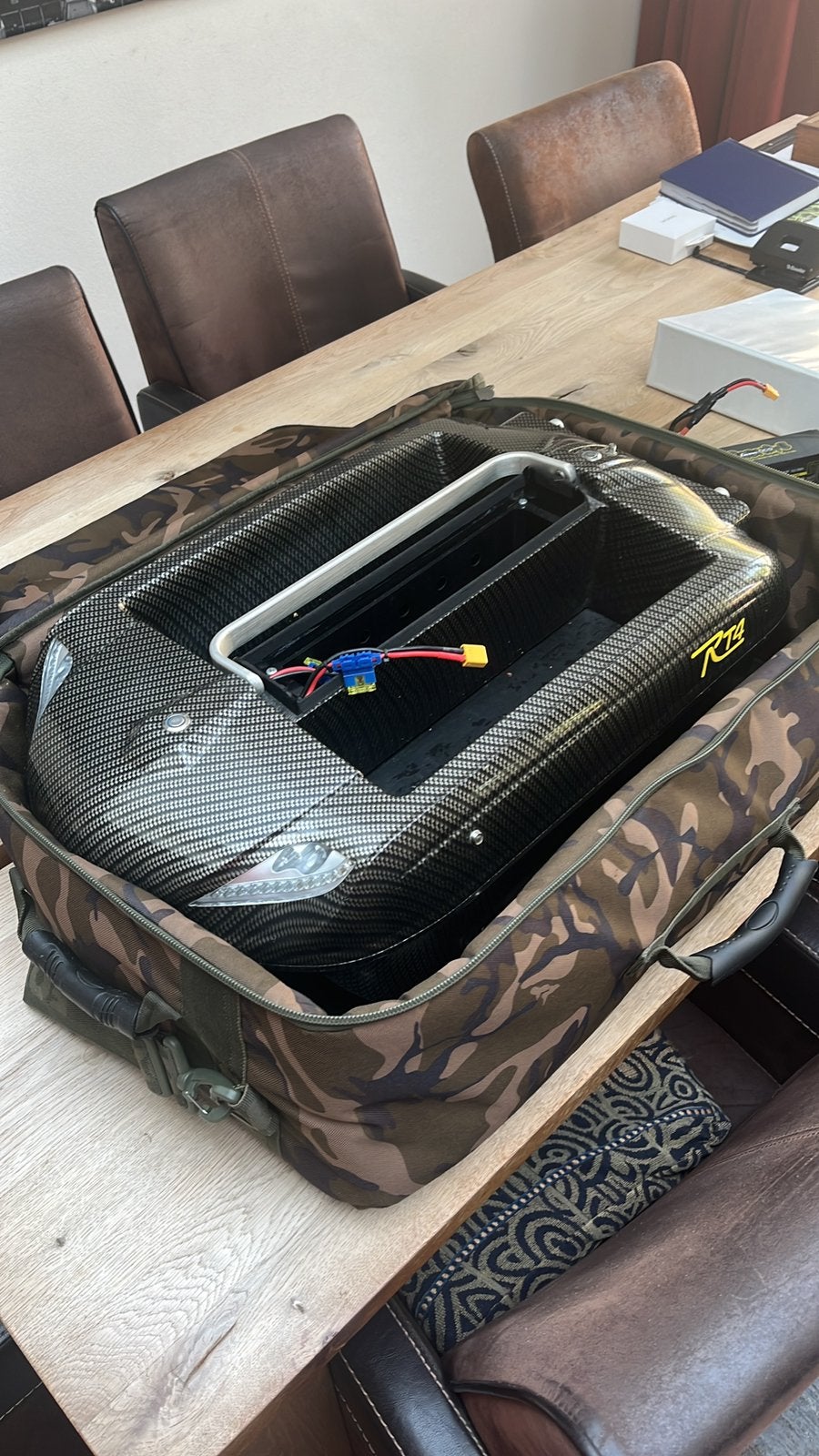 Carp Lounge RT4 + Toslon TF640, Watersport en Boten, Hengelsport | Karpervissen, Ophalen, Zo goed als nieuw, Overige typen