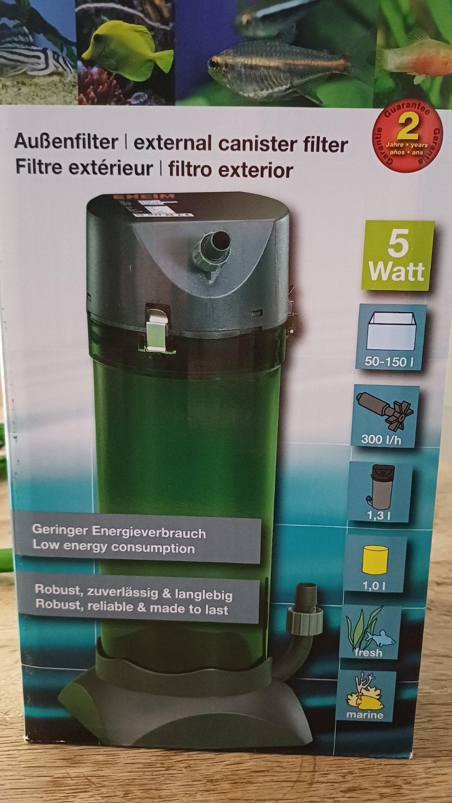 EHEIM Classic 150, Dieren en Toebehoren, Ophalen of Verzenden, Zo goed als nieuw, Filter