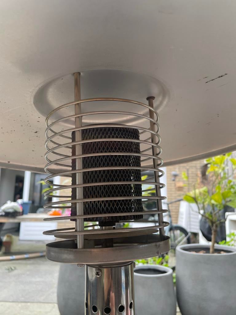 Tafelmodel Terrasverwarmer gas, Ophalen, Gebruikt, Gas