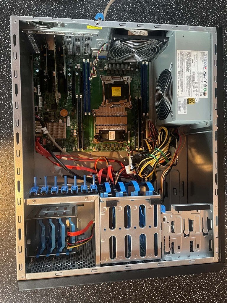 Supermicro Super Server, Computers en Software, Ophalen, Gebruikt, 2 tot 3 Ghz, 64 GB