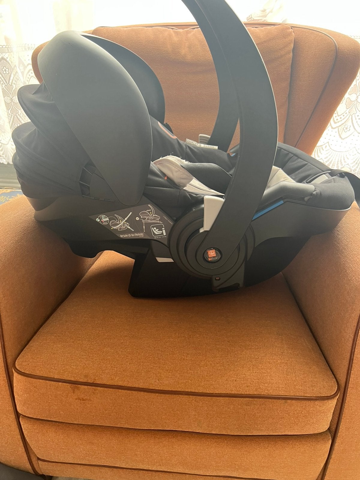 Stokke autostoel maxi cosi, Kinderen en Baby's, Autostoeltjes, Autogordel, 15 t/m 36 kg, Ophalen of Verzenden, Zo goed als nieuw