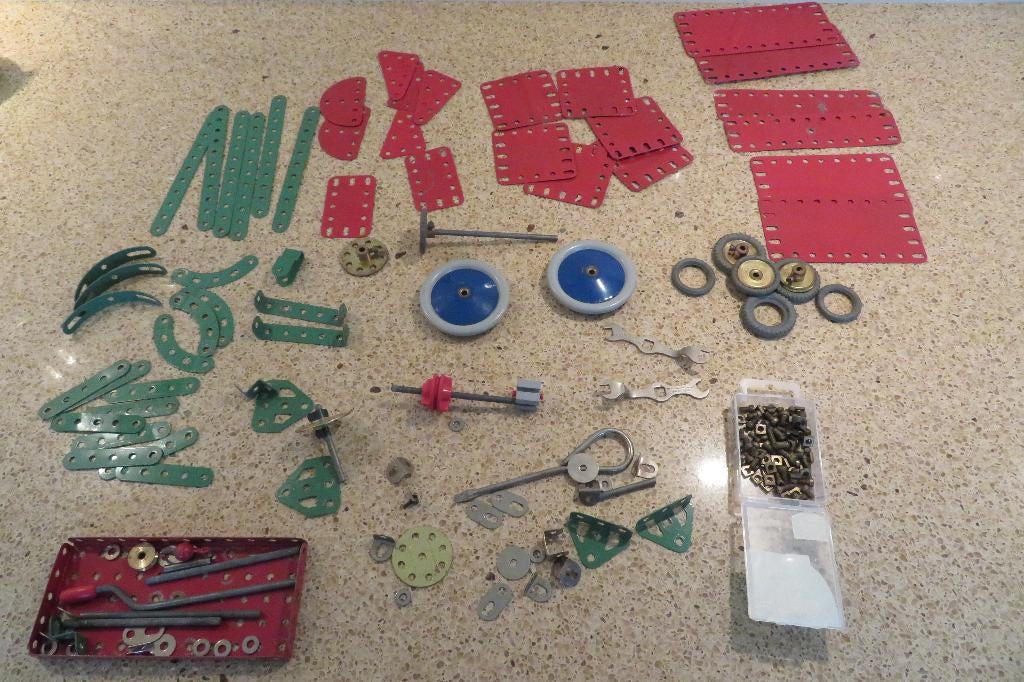 Meccano onderdelen vintage, Hobby en Vrije tijd, Modelbouw | Overige, Ophalen of Verzenden, Gebruikt, Groter dan 1:32