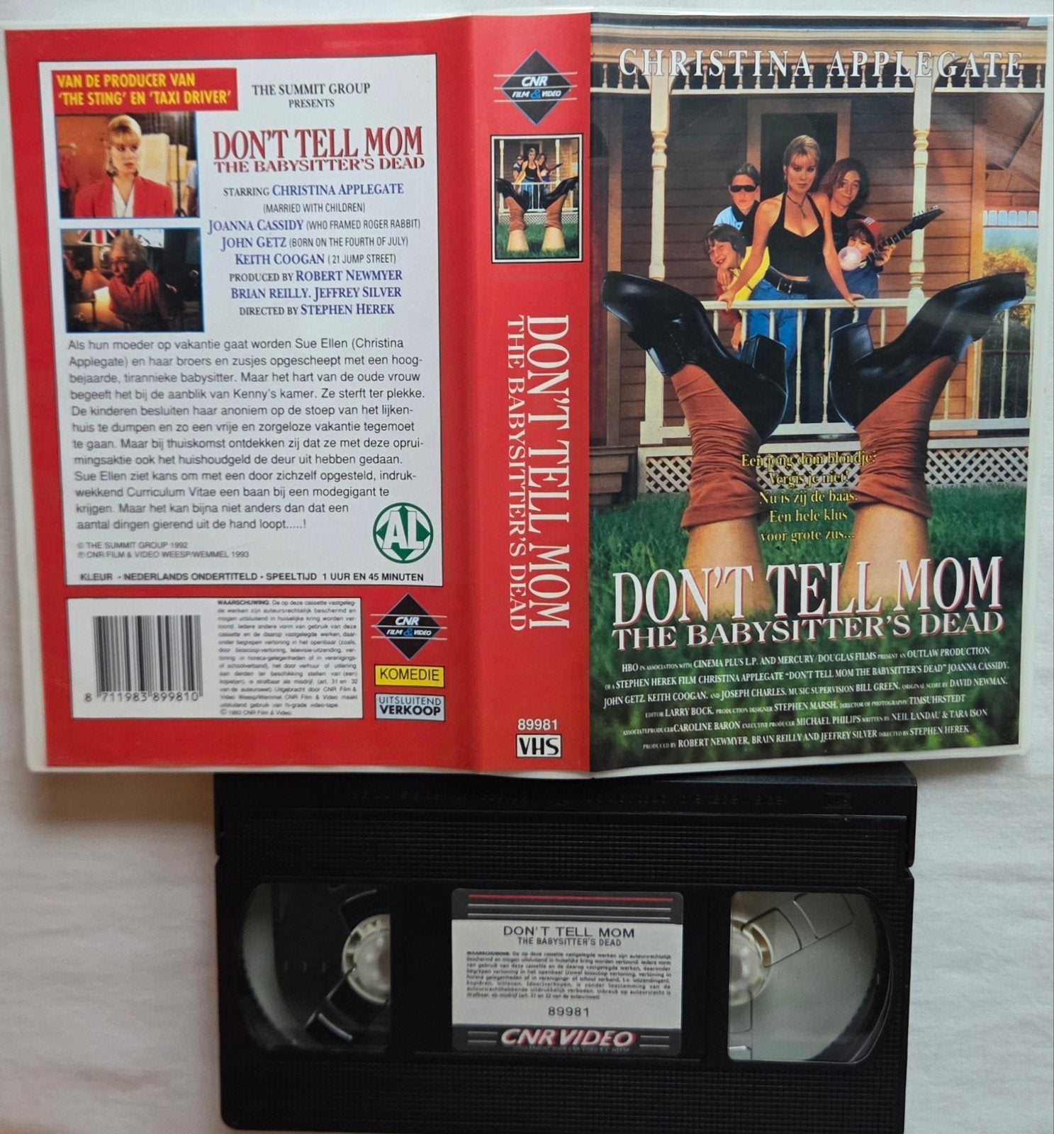 Don't Tell Mom The Babysitter's Dead VHS Comedy, Alle leeftijden, Ophalen of Verzenden, Gebruikt, Actie en Avontuur