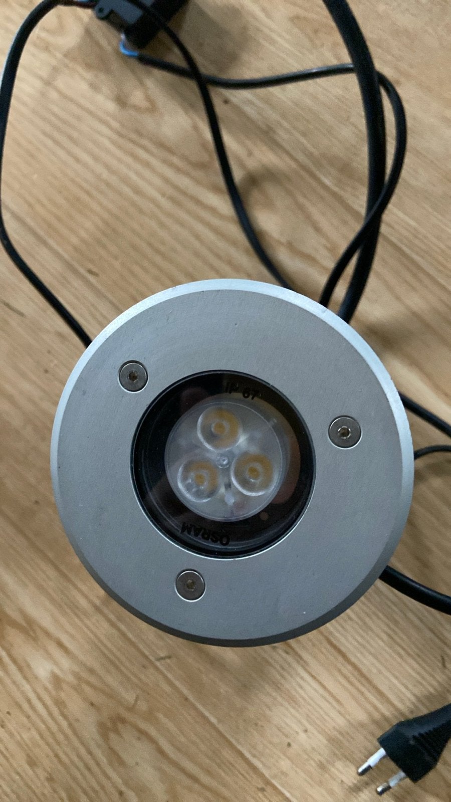 LED grondspot IP67 - Buitenverlichting, Metaal, Waterbestendig, Nieuw, Zilver