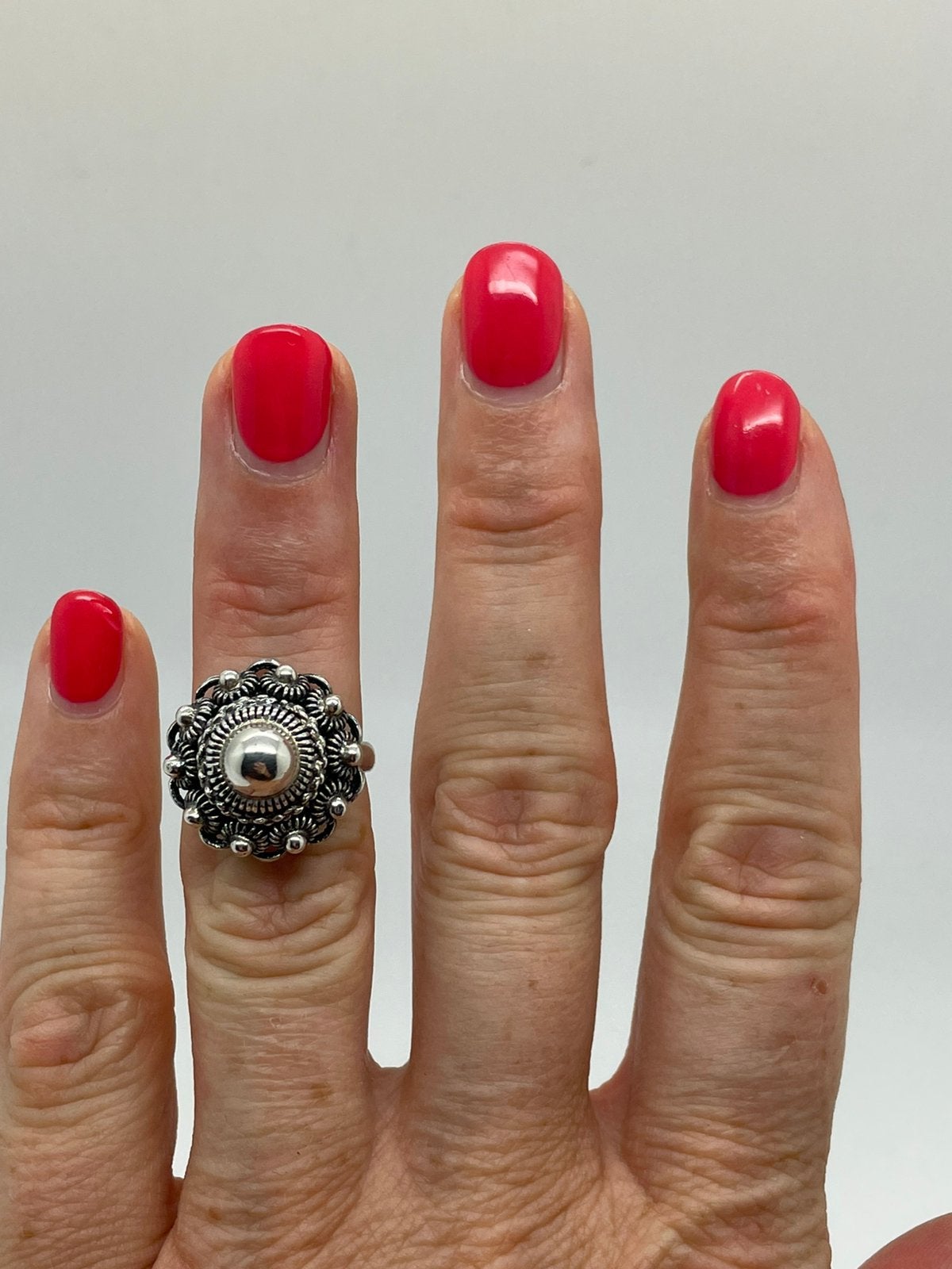 E865 Prachtige zilveren ring Zeeuwse knoop maat 16, Sieraden, Tassen en Uiterlijk, Antieke sieraden, Ophalen of Verzenden, Zilver