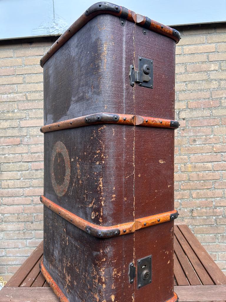 Hutkoffer, Ophalen, Gebruikt, 100 tot 125 cm, 50 tot 75 cm