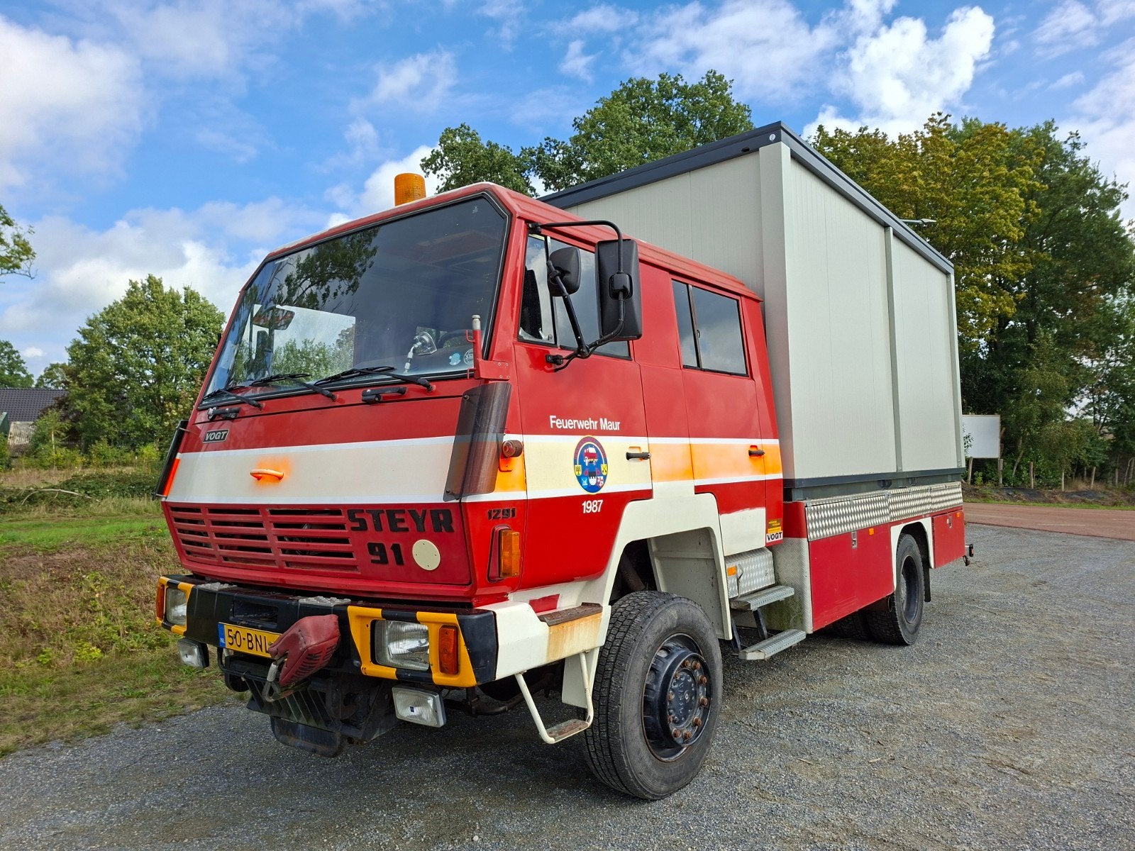 Steyr 1291, 4x4 overlander, expeditie truck, ABS, Diesel, Particulier, Te koop