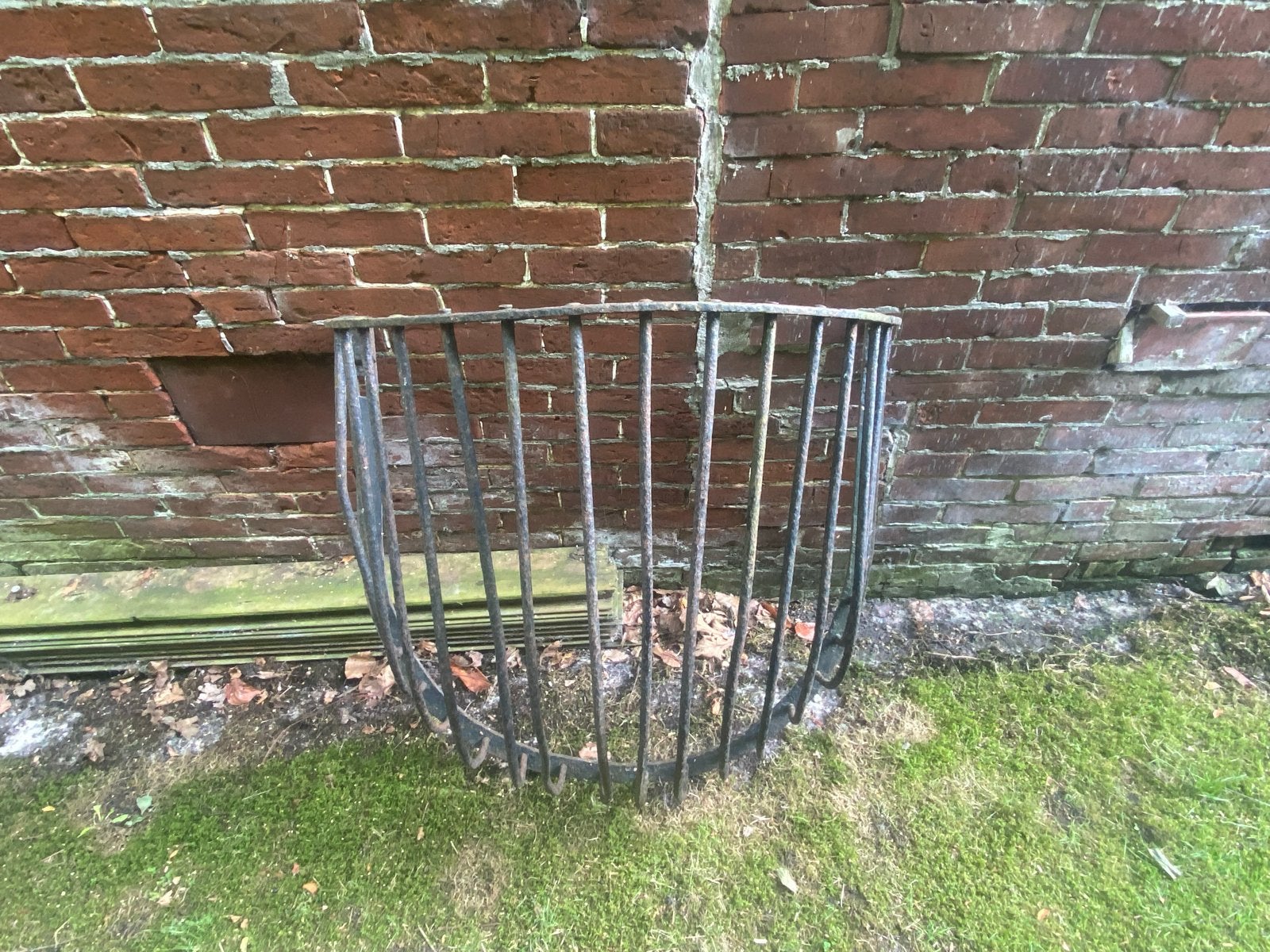 Brocante Hooiruif hanging basket, Dieren en Toebehoren, Ophalen, Gebruikt