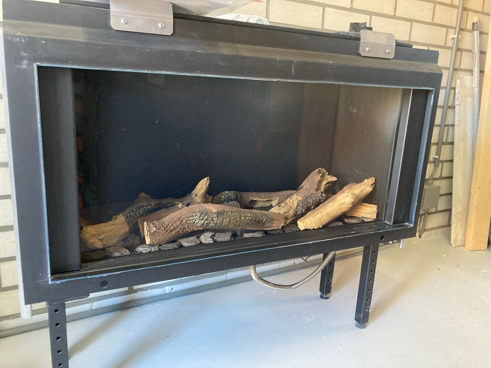 Faber inbouw gashaard, Ophalen, Gebruikt, Inbouwhaard, Gashaard