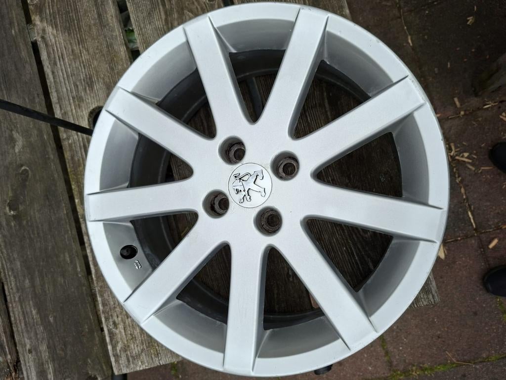 Peugeot 207 RC 17 inch velg., Auto-onderdelen, Banden en Velgen, Ophalen, Gebruikt, Velg(en), 17 inch