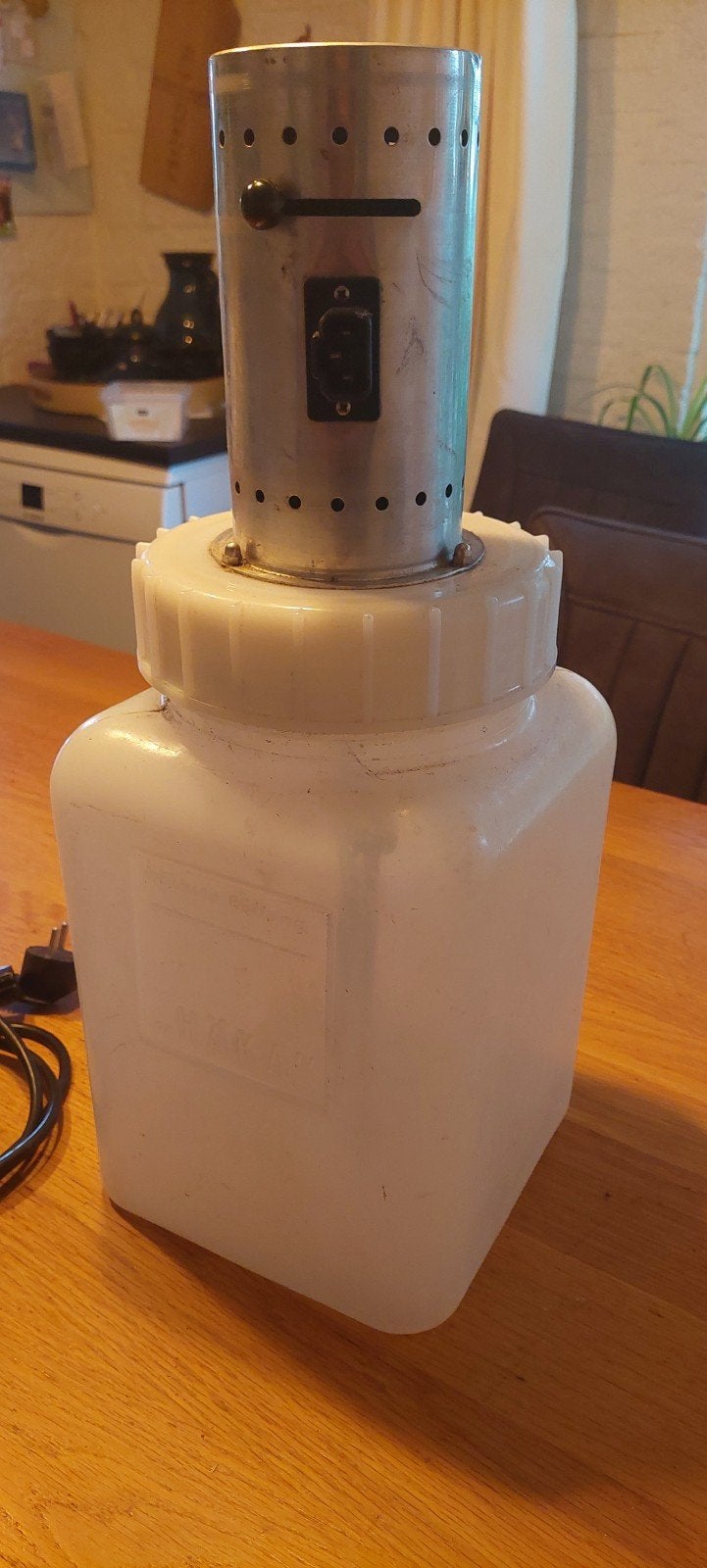 Boter karn 5 liter, Beige, Overige typen, Kunststof, Ophalen of Verzenden