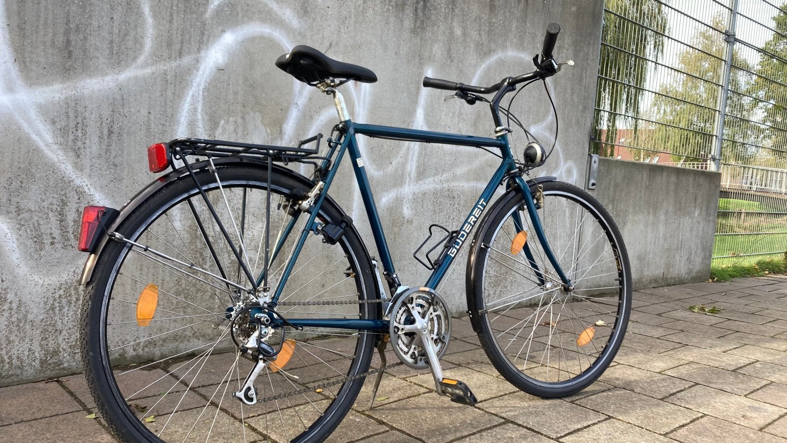Vintage herenfiets XT derailleur nieuwe ketting/cassette, Zo goed als nieuw, 57 tot 61 cm, Meer dan 20 versnellingen, Ophalen