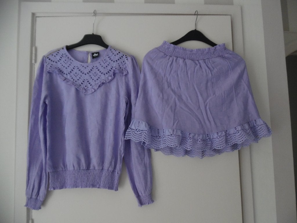 Allerliefst setje rok en blouse merk JM maat 170-176, Meisje, Ophalen of Verzenden, Zo goed als nieuw, Setje