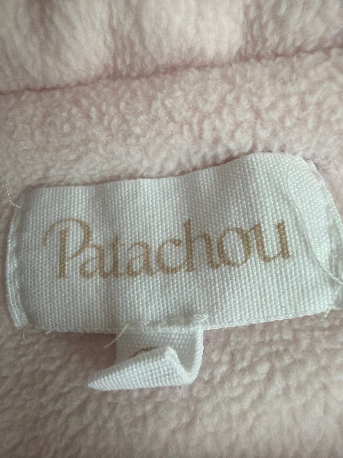 Patachou Roze Baby Winterjas met Bontkraag, Ophalen, Zo goed als nieuw, Meisje