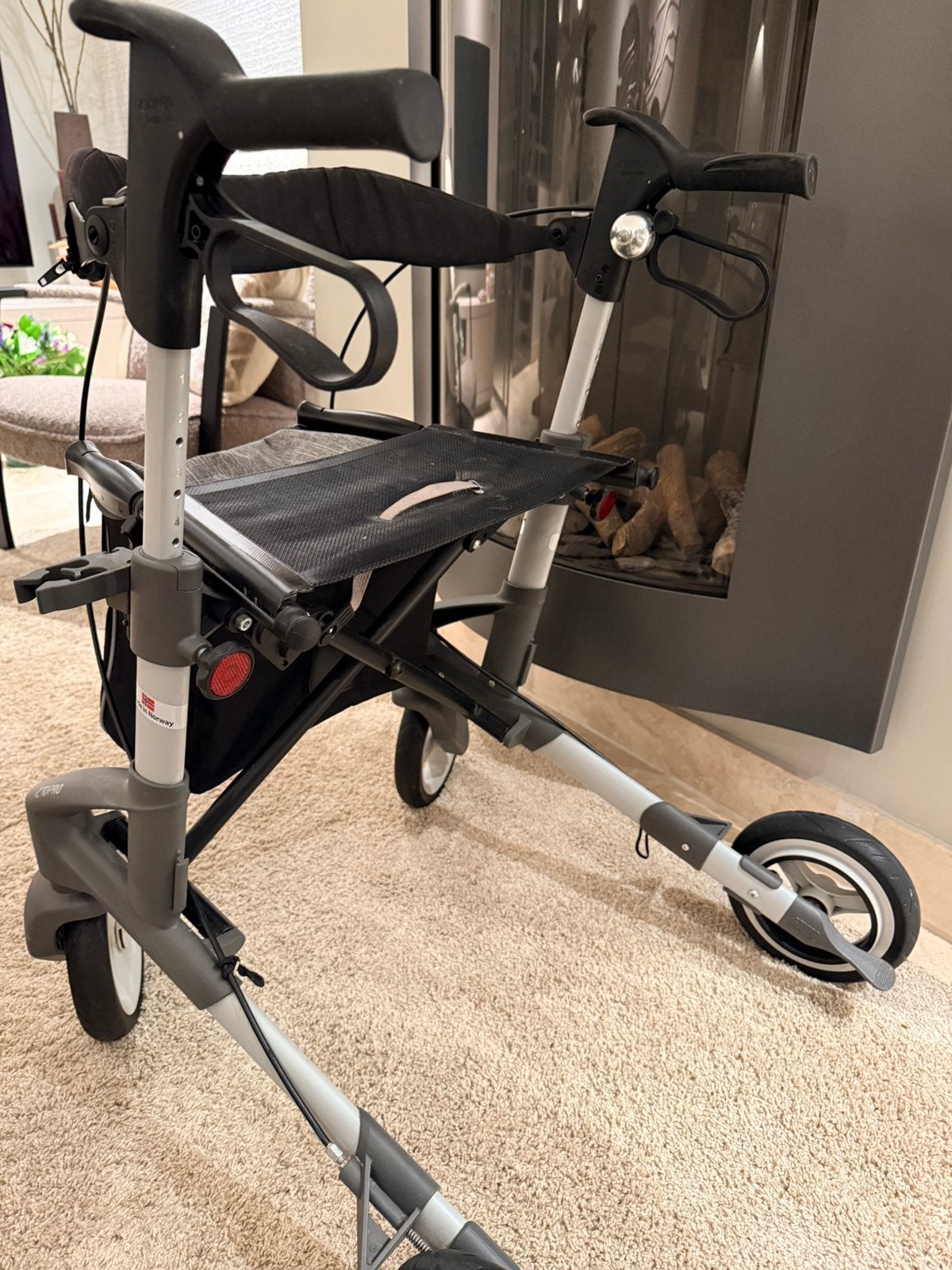Luxe TOPRO Troja 5G Rollator (Maat S)  + Torpo rugband, tas, Diversen, Ophalen, Lichtgewicht, Zo goed als nieuw