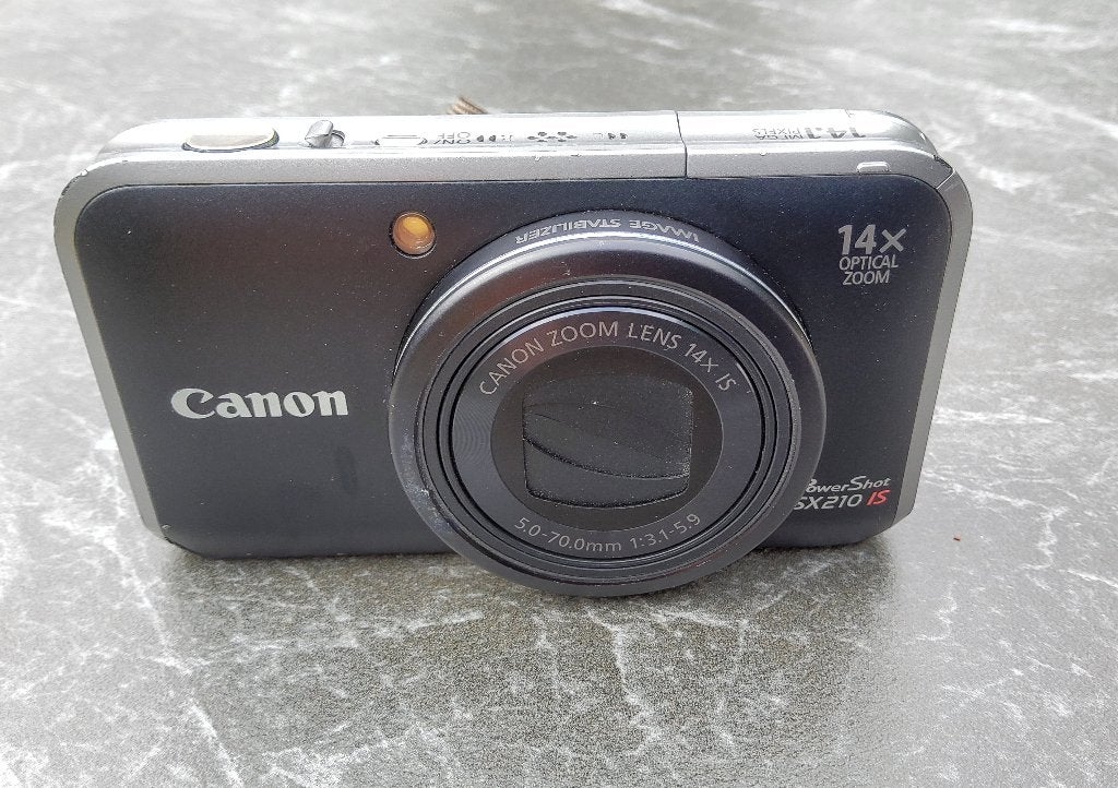 Te koop CANON Powershot SX210 IS, 14 megapixels, Beeldstabilisatie, Accu, Canon
