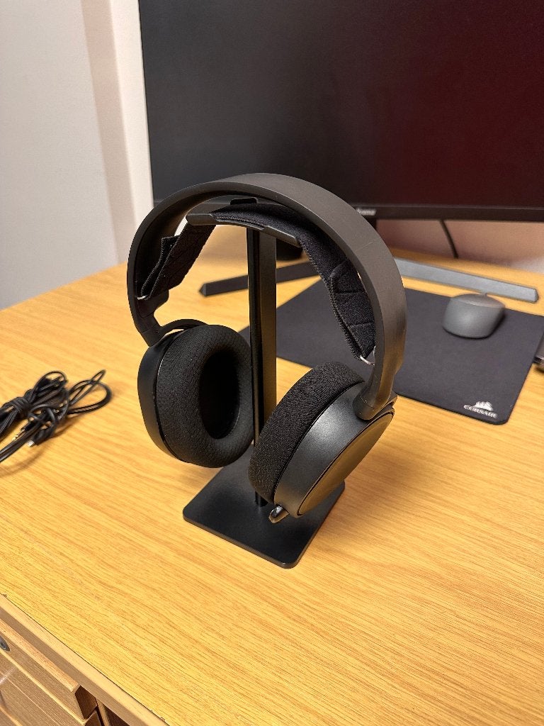 Headset Steelseries Arctis 3 Black, Gaming, Ophalen of Verzenden, Zo goed als nieuw, Microfoon