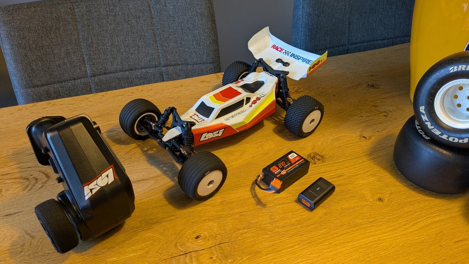Losi Mini-B V2.0 Brushless Buggy - Topstaat & Upgrade TLR, Elektro, Gebruikt, Auto offroad, Ophalen of Verzenden