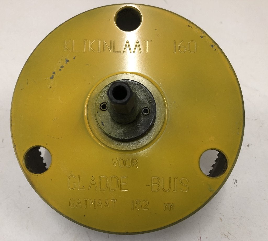 1 x fraisboor 152 mm nieuw en 1 x fraisboor 160mm gebruikt, Pvc, Nieuw, Ophalen of Verzenden, Minder dan 2 meter