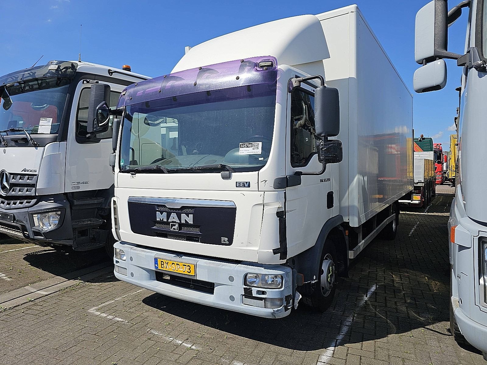 M.A.N. 12.220 TGL engine broken, Auto's, Vrachtwagens, Automaat, Euro 5, Stoelverwarming, MAN