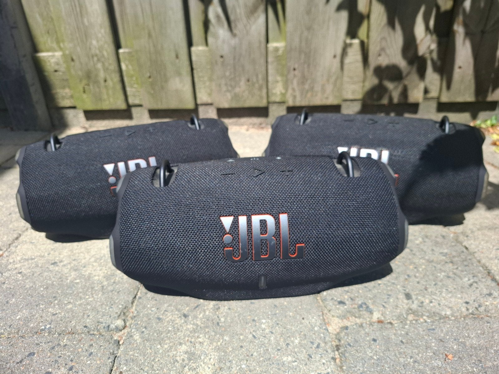 3 zwarte jbl xtreme 4 alles in 1 koop, Ophalen, Minder dan 60 watt, JBL